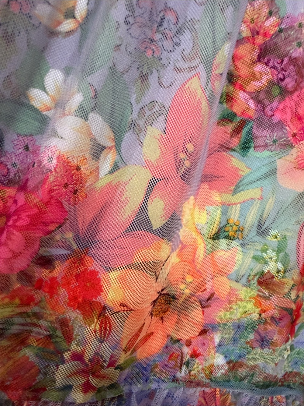 Johnny Was Tiered Maxi Skirt with Floral Embroidery NWT Size M - Picture 10 of 10